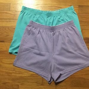 Soffe athletic cheer shorts bundle